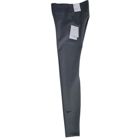 Nike Leggings Womens Size XS Therma Fit One Full Length Mid Rise Gray Athleisure - Picture 5 of 16